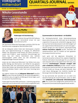 Quartals-Journal Q4 2025